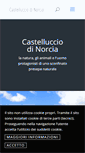 Mobile Screenshot of castellucciodinorcia.it